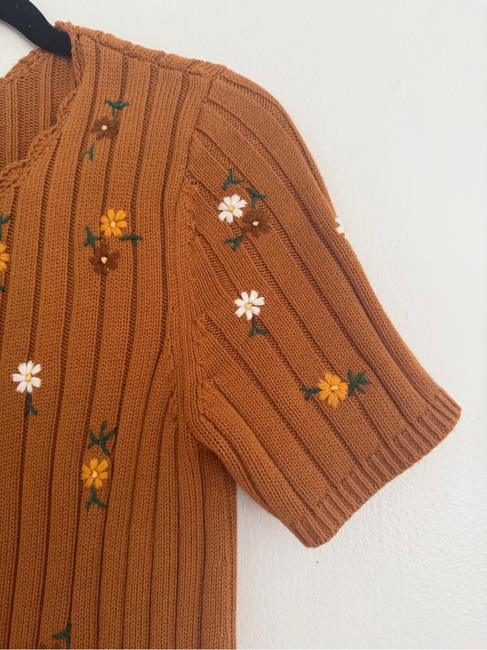 Sezane Ilane Cardigan Camel - Size S - Picture 3 of 5